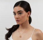 Серьги с имитацией камня и эмалью — изображение 4