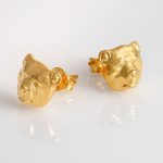 Earrings with Bear Heads