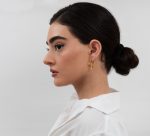 Серьги с металлическим колышком — изображение 2