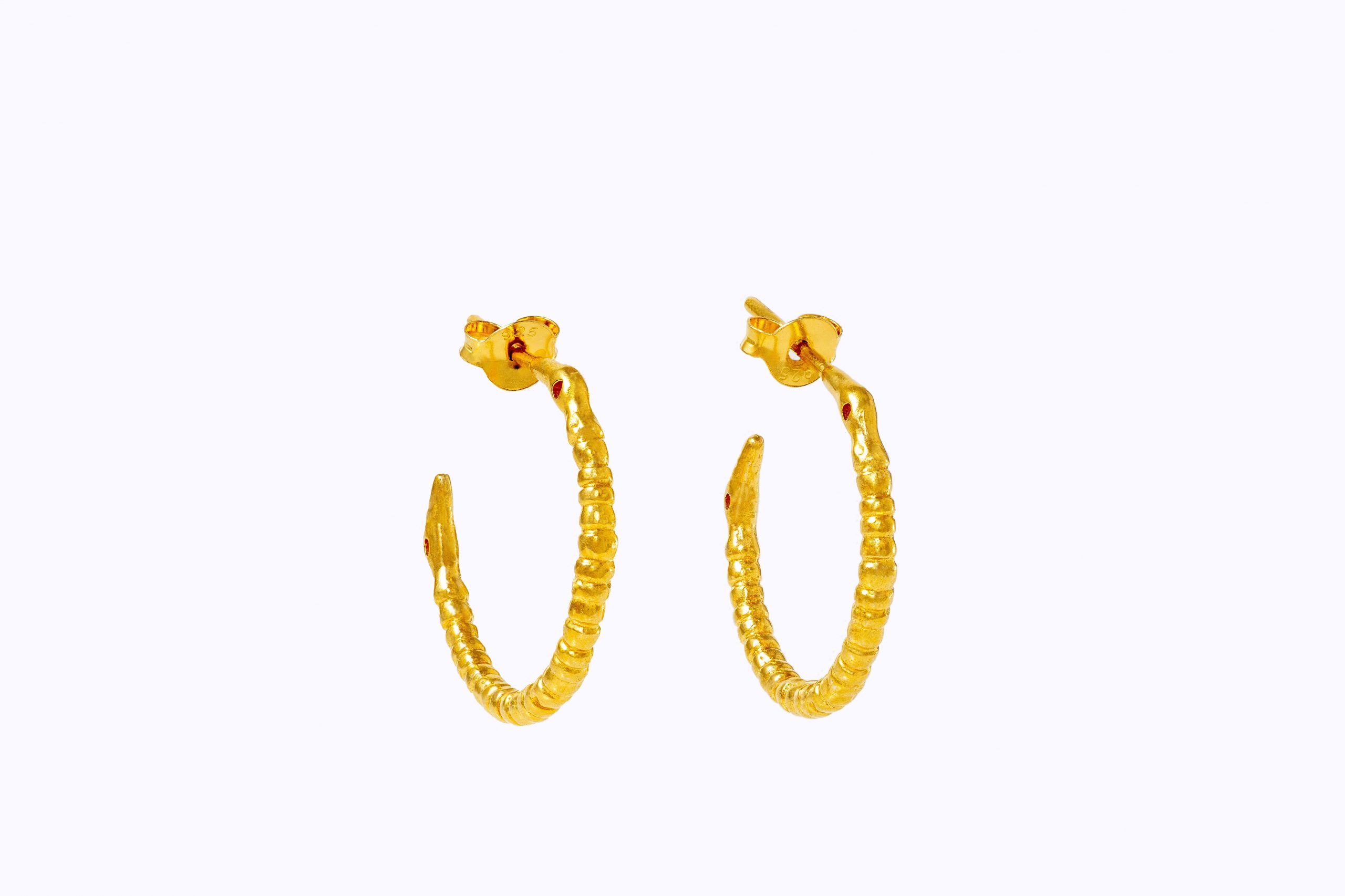 E06 Серьги с головкой птички — изображение 1