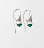 Серьги с натуральным камнем