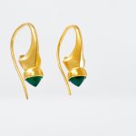 Earrings with Natural Stone