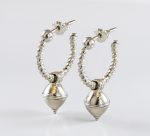 Серьги с вешалкой