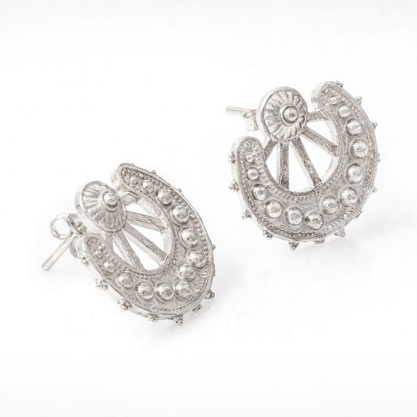 Earrings with Sun and Moon Inspiration