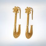 Earrings with Rose