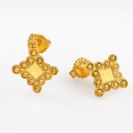 Earrings with Rhombic