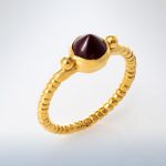 Ring with Natural Stone