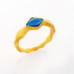 Ring with Enamel