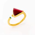 Ring with Enamel