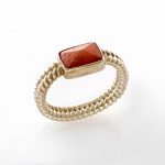 Ring with Natural Stone