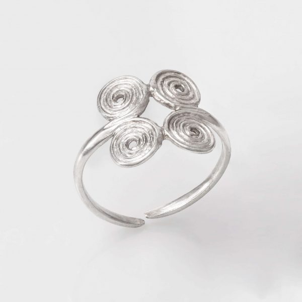 ბეჭედი სპირალისებური ხვეულებით