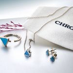 Triangular Silver set