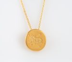 Кулон печатка зодиака «Телец» (Бык)