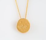 Кулон печатка зодиака «Лев»