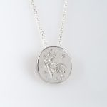 Zodiac Signet Pendant “Capricornus” (Goat)
