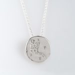 Zodiac Signet Pendant “Aquarius” (Water Bearer)