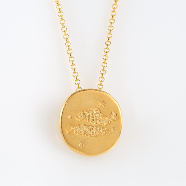 Zodiac Signet Pendant “Pisces” (Fish)