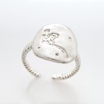 Zodiac Signet Ring “Aquarius” (Water Bearer)